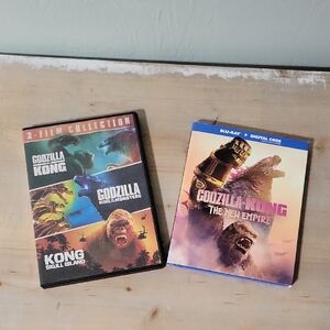 Godzilla vs Kong Blu-ray and DVD Set